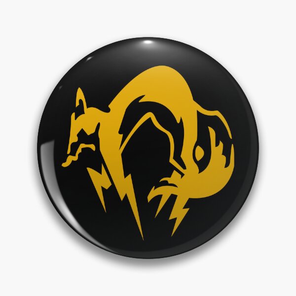 Item preview, Metal Gear Fox Logo designed and sold by Harry Draws Straws.