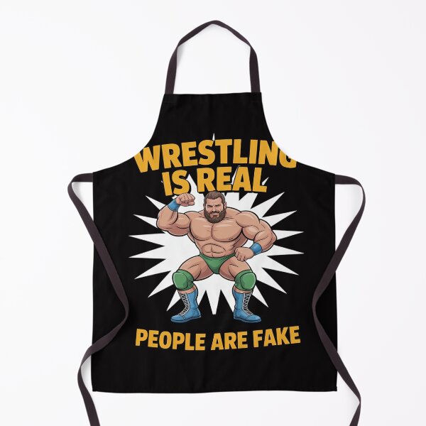 Item preview, Powerhouse Pro Wrestling Apparel Pro Wrestling Champ  Distressed Wrestler designed and sold by OlafLica.