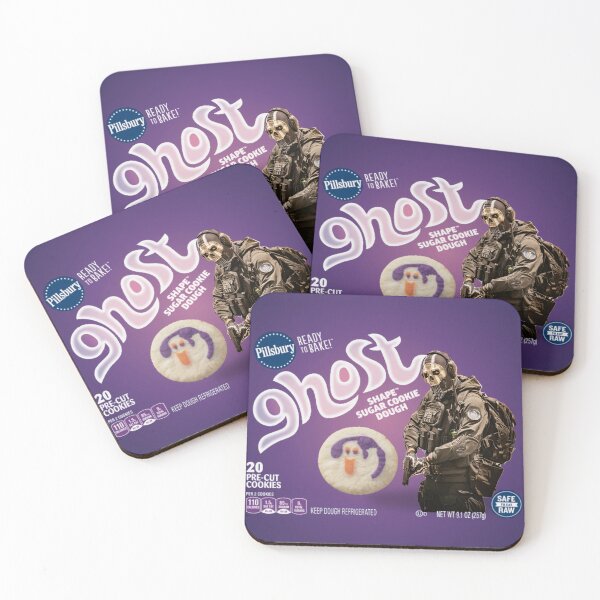 Item preview, Ghost cookies: are they safe to eat raw? designed and sold by Spiced Whimsy.
