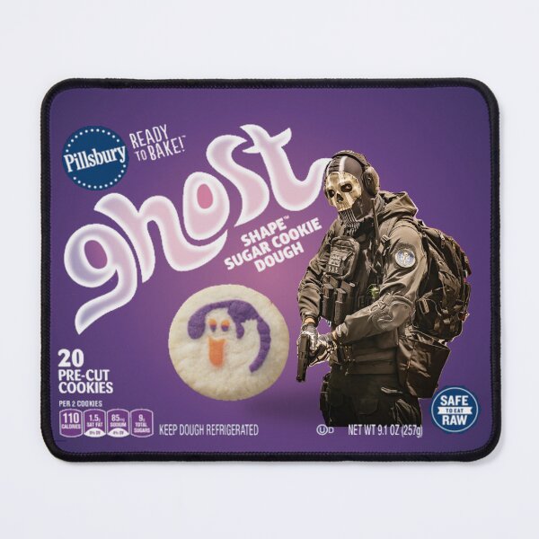 Item preview, Ghost cookies: are they safe to eat raw? designed and sold by Spiced Whimsy.