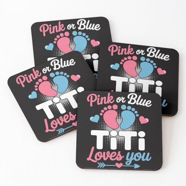 Item preview, Pink Or Blue TiTi Loves You Baby Gender Reveal Pregnancy designed and sold by OlafLica.