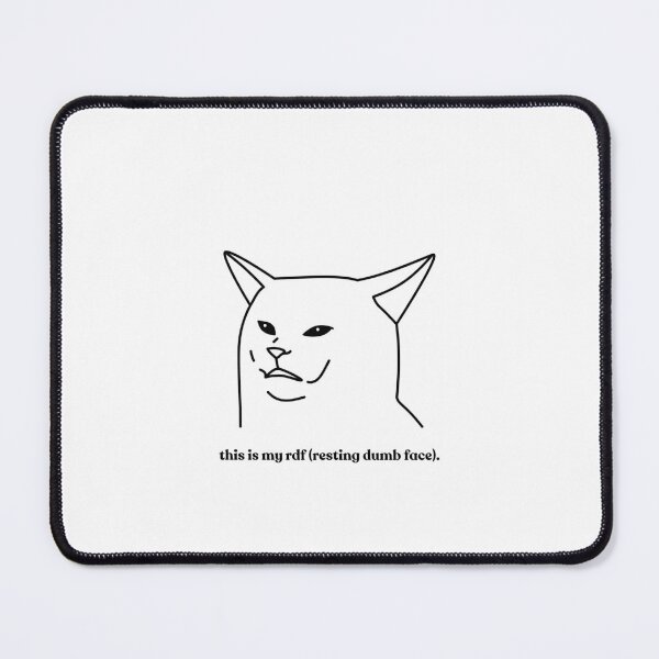 Item preview, this is my rdf (resting dumb face) designed and sold by celinesaurus.