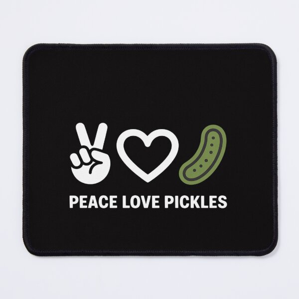 Item preview, Peace, Love Pickles Pickles Lover Food Lover designed and sold by OlafLica.