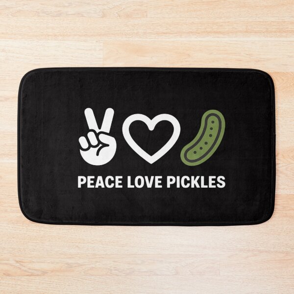 Item preview, Peace, Love Pickles Pickles Lover Food Lover designed and sold by OlafLica.
