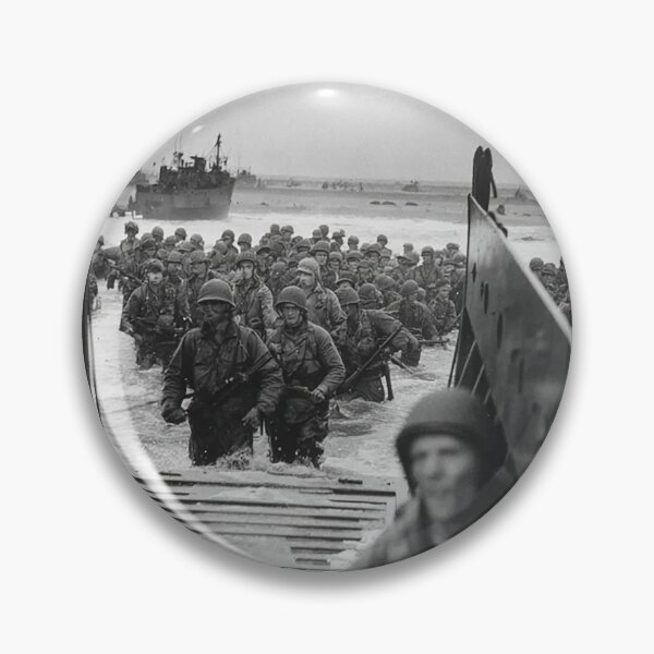 Item preview, Normandy Invasion Under Fire on the Shore on June Sixth Nineteen Forty Four designed and sold by Skyframe Aviation.