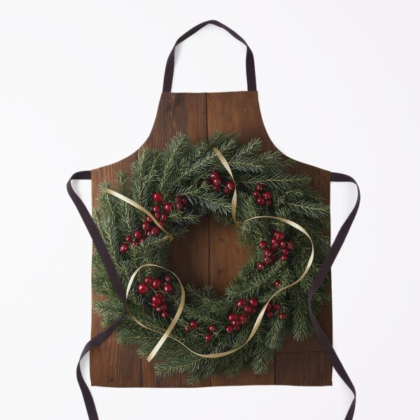 Item preview, Festive Pine & Berry Wreath – Elegant Holiday Design designed and sold by Valeree Store.