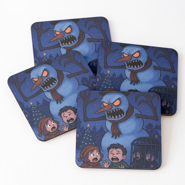Item preview, THE SNOWMAN OF NIGHTMARES designed and sold by BlackDot Studio.