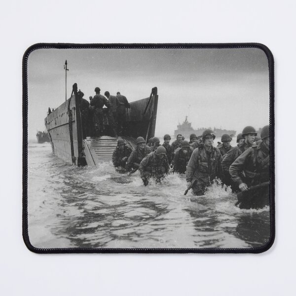 Item preview, Landing Craft Approaching the French Coast under Grey Clouds designed and sold by Skyframe Aviation.