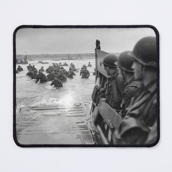 Item preview, American Soldiers Approaching the French Coast amidst Explosions designed and sold by Skyframe Aviation.