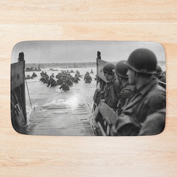 Item preview, American Soldiers Approaching the French Coast amidst Explosions designed and sold by Skyframe Aviation.