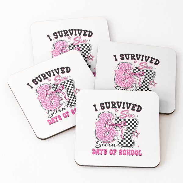 Item preview, I Survived 67 Days of School Funny Six Seven Teachers Students Meme designed and sold by MOHITSALVI.