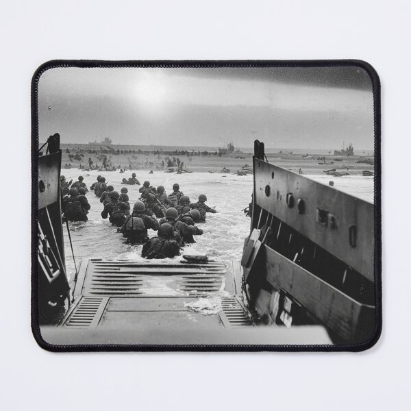 Item preview, British Troops During the Invasion with Waves Crashing designed and sold by Skyframe Aviation.