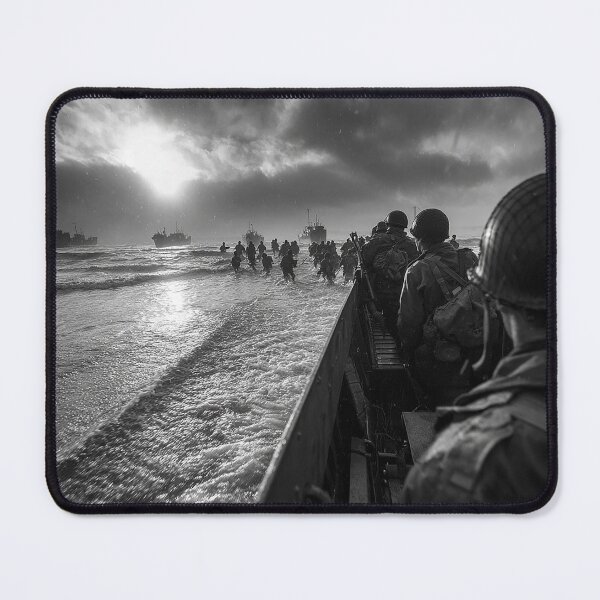 Item preview, Allied Forces Moving Toward the Beachhead during the Assault designed and sold by Skyframe Aviation.
