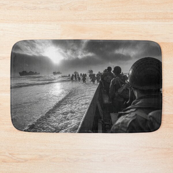 Item preview, Allied Forces Moving Toward the Beachhead during the Assault designed and sold by Skyframe Aviation.