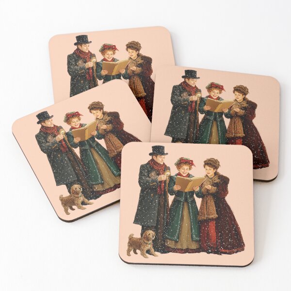 Item preview, Traditional Holiday Caroling with Vintage Charm designed and sold by christmas-xmas.