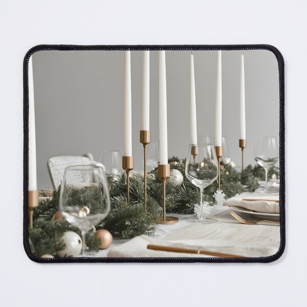 Item preview, Scandinavian Christmas Table – Minimalist Holiday Setting designed and sold by Valeree Store.