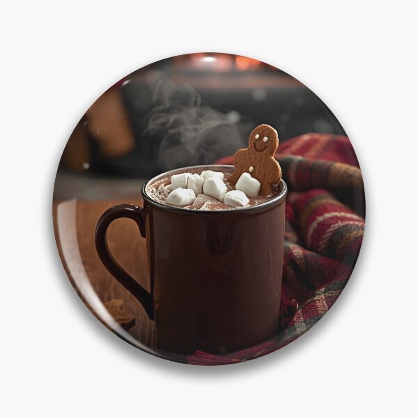 Item preview, Cozy Hot Cocoa – Marshmallows & Gingerbread Treats designed and sold by Valeree Store.