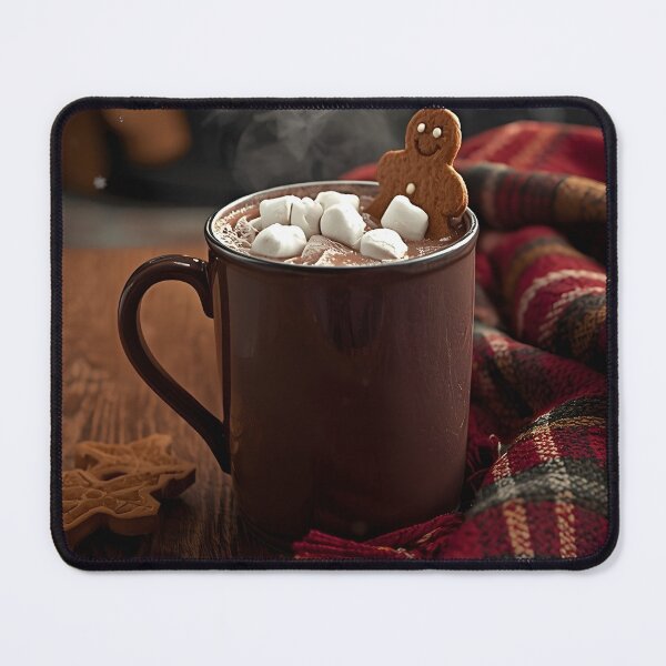 Item preview, Cozy Hot Cocoa – Marshmallows & Gingerbread Treats designed and sold by Valeree Store.