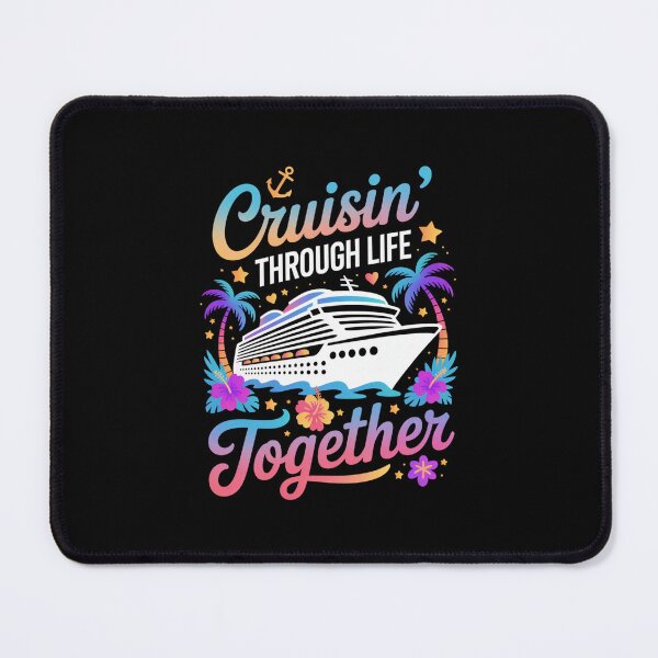 Item preview, Cruisin Through Life Together Cruise Vacation Design designed and sold by Gogetgiggles.
