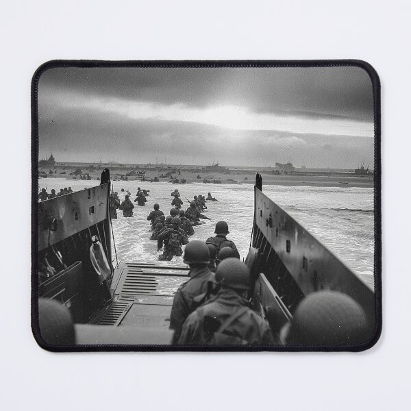 Item preview, DDay Landings Amidst the Smoke and Fire under Heavy Fire designed and sold by Skyframe Aviation.