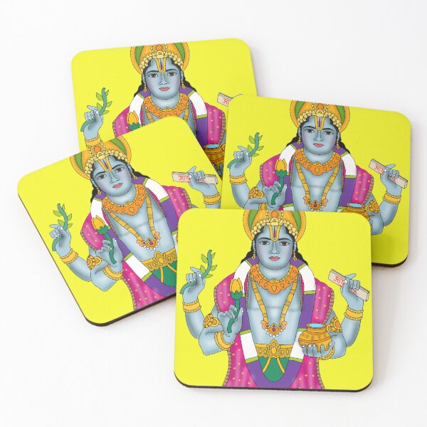 Item preview, Lord Dhanvantari – Divine Healer Illustration Art designed and sold by Harshit_Digital_Arts.