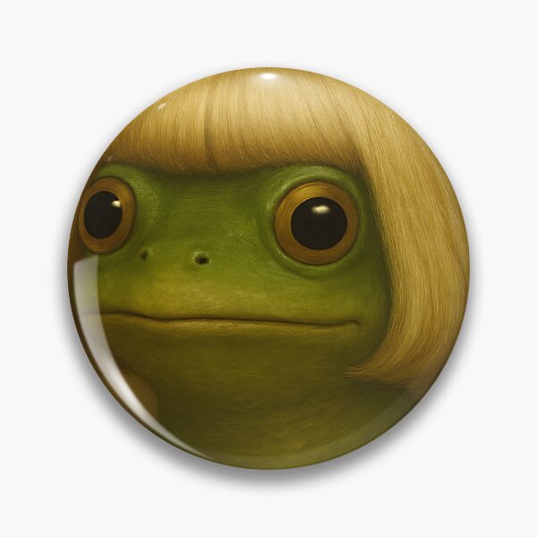 Item preview,  Funny Frog Bob Haircut Meme for Men Women Kids designed and sold by RigyIllustrates.