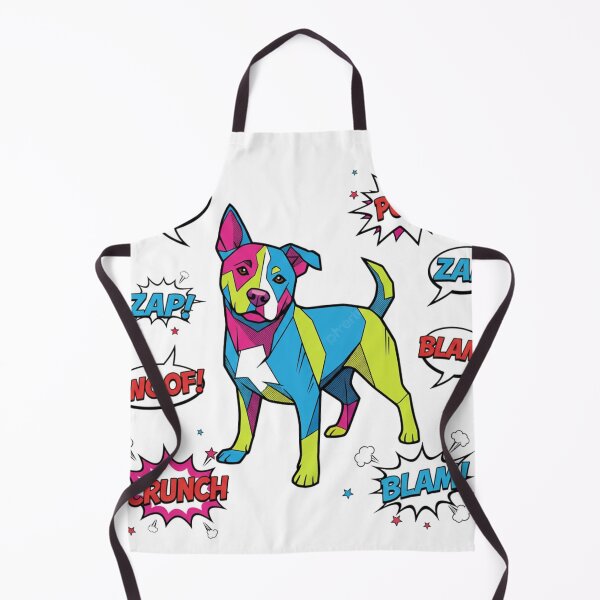 Item preview, Labrador Pop Art WOOF CRUNCH POW designed and sold by bsbd-action.
