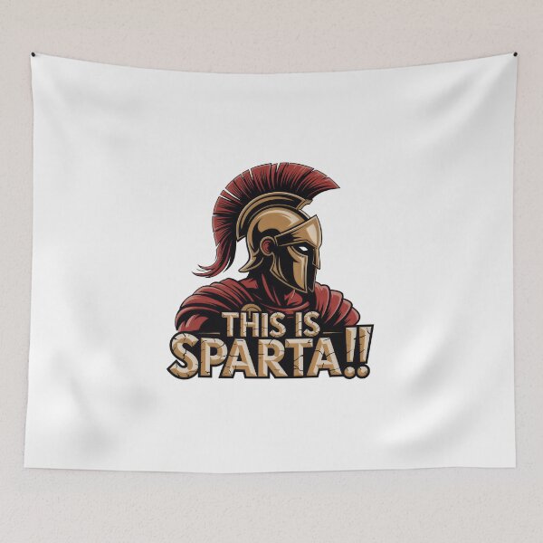 Item preview, Sparta, Warrior Graphic Tee, Greek History Shirt, Leonidas Movie Quote Top, Battle of Thermopylae Apparel designed and sold by AnimeHentaiArt.