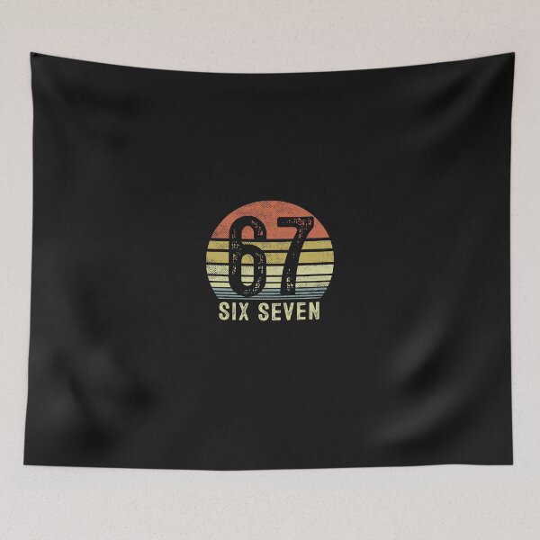 Item preview, 67 Meme Funny Six Seven Gen Alpha Slang Birthday 67 designed and sold by cawtoon.