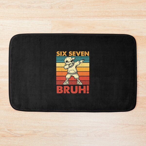 Item preview, Six Seven Bruh Dabbing Boy Funny 67 Meme Gen Alpha Slang designed and sold by cawtoon.