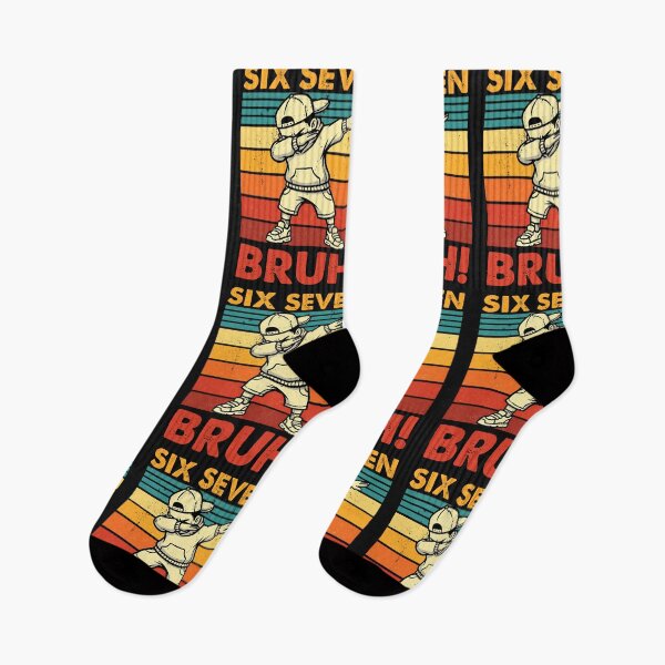 Item preview, Six Seven Bruh Dabbing Boy Funny 67 Meme Gen Alpha Slang designed and sold by cawtoon.