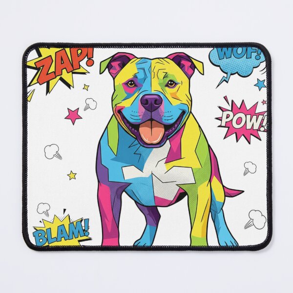 Item preview, AmStaff Pop Art ZAP BLAM designed and sold by bsbd-action.