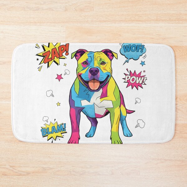 Item preview, AmStaff Pop Art ZAP BLAM designed and sold by bsbd-action.