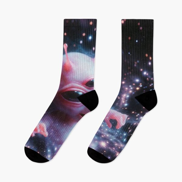 Artikelvorschau, Kosmisches dreiaugiges Alienbaby entworfen und verkauft von CosmicLionPrints.