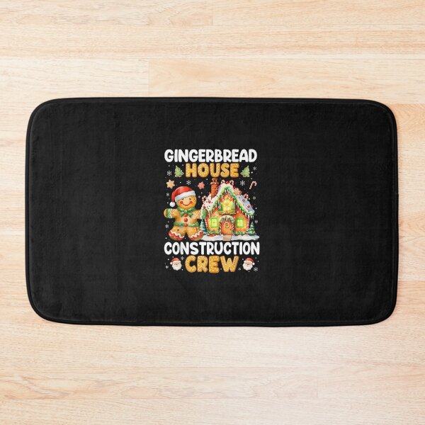 Item preview, Gingerbread House Construction Crew Cookies Baking Christmas designed and sold by cawtoon.