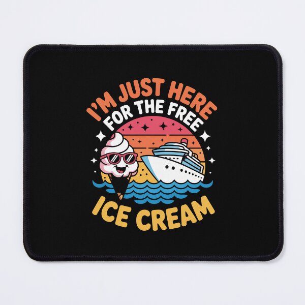 Item preview, Funny Cruise Ice Cream Lover Retro Sunset Design designed and sold by Gogetgiggles.