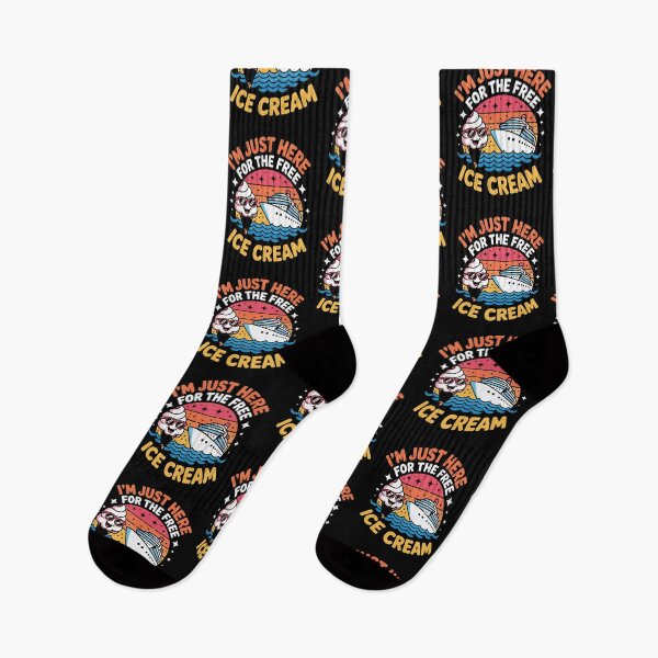 Item preview, Funny Cruise Ice Cream Lover Retro Sunset Design designed and sold by Gogetgiggles.