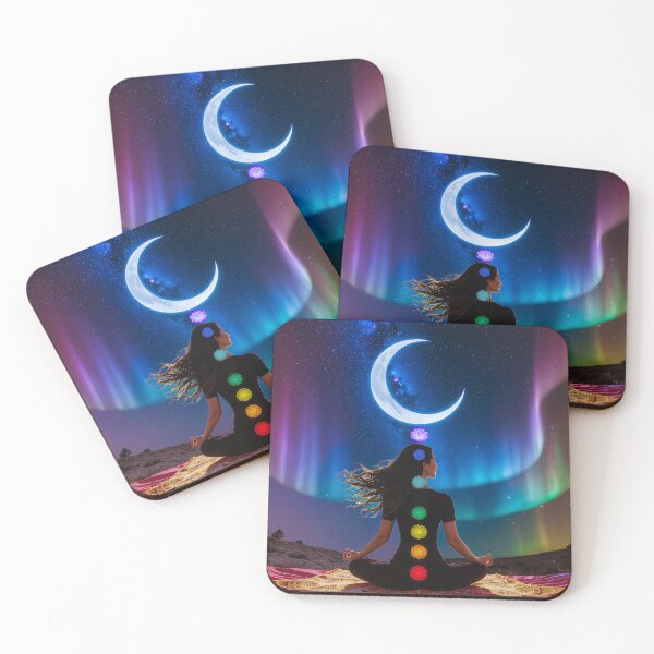 Item preview, Chakra Alignment Under the Northern Lights designed and sold by AegisXIII.