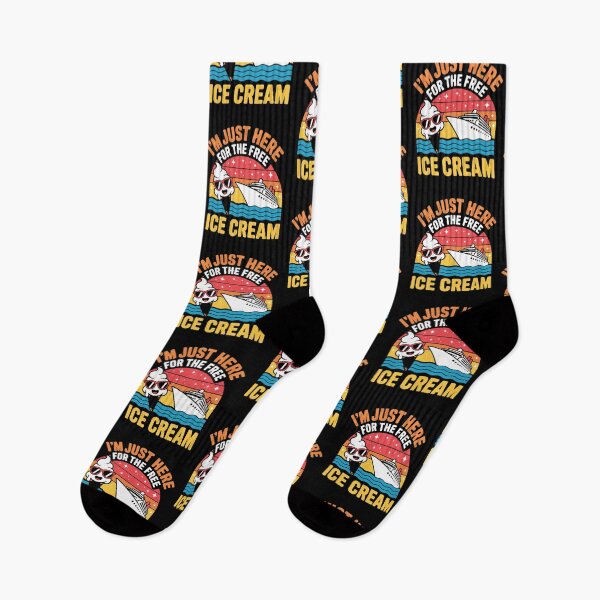 Item preview, Funny Cruise Ice Cream Lover Retro Sunset Design designed and sold by Gogetgiggles.