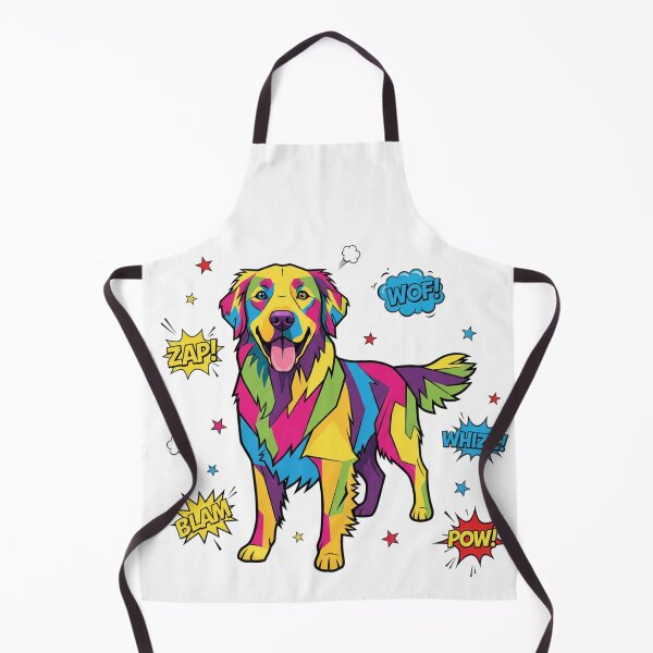 Item preview, Golden Retriever Pop Art ZAP WOF designed and sold by bsbd-action.