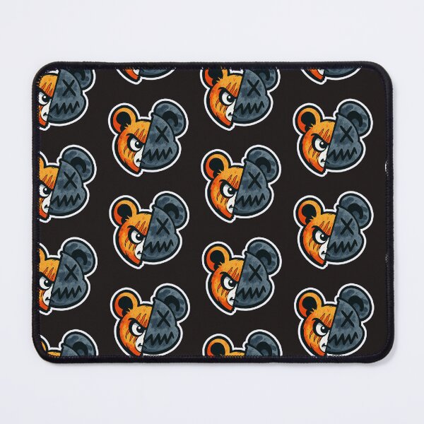 Item preview, Angry bear face split design designed and sold by DSG-PANDA.