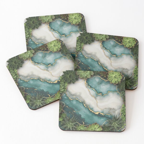 Item preview, Nature’s Resilience & Luxurious Harmony (Jade Pulse & Forrest Fern) designed and sold by Dellyboo01.