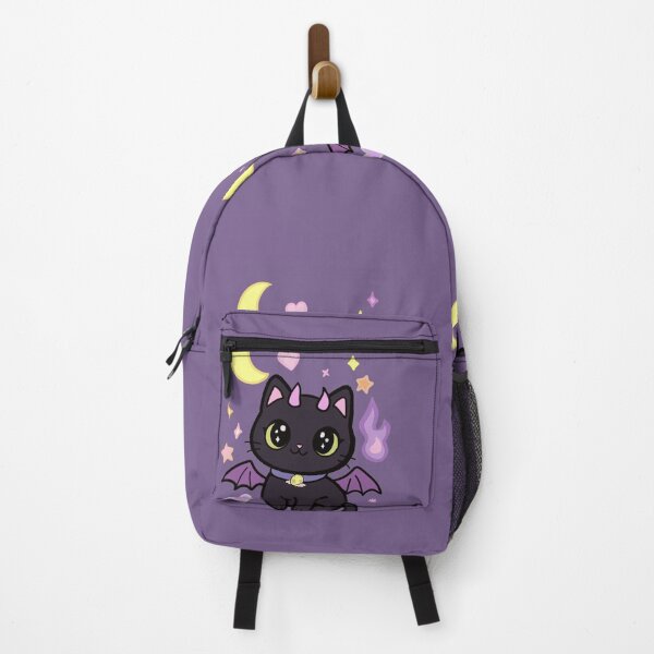 Item preview, A tiny pastel demon kitty with wings and magical charm. designed and sold by Mefju024.
