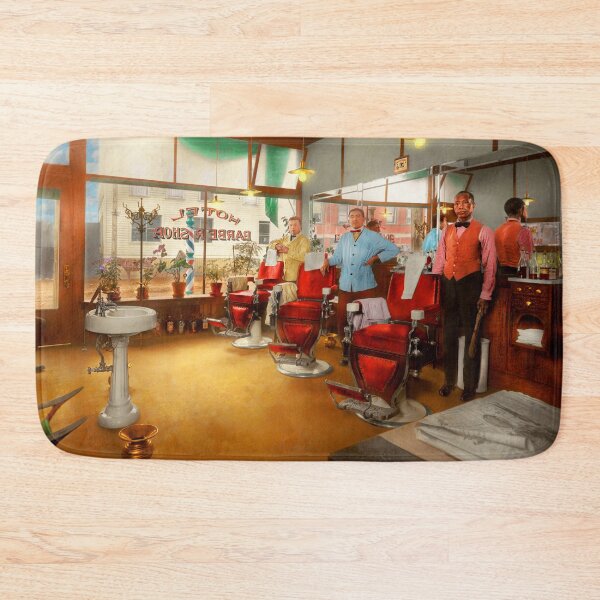 Item preview, Barber - Hotel barbershop 1903 designed and sold by Mike Savad Photography.