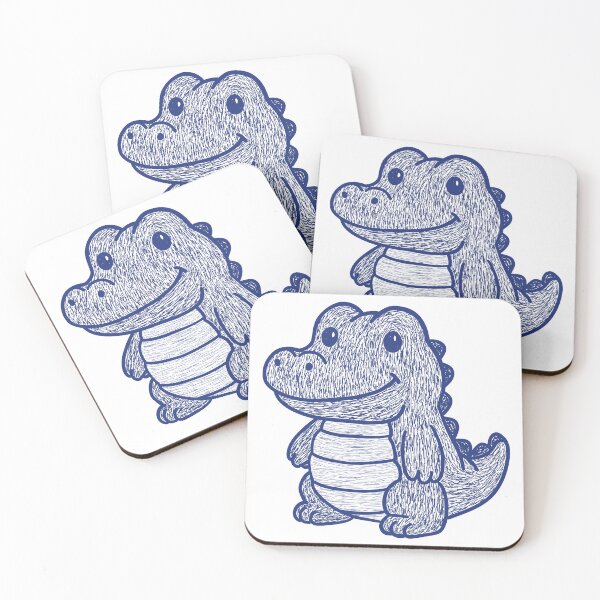 Item preview, Cute Crocodile designed and sold by ArtNoveltee.