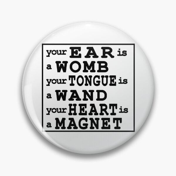 Item preview, ear womb tongue wand heart magnet designed and sold by ocd_Jessica.
