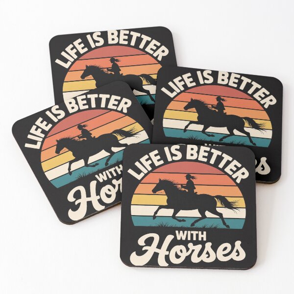 Item preview, Girl Horse Riding Life Is Better With Horses designed and sold by MuteElevent.