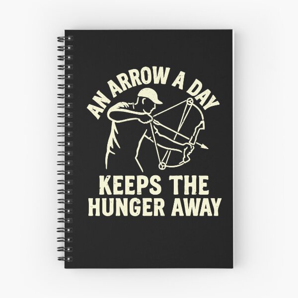 Item preview, An Arrow a Day Keeps the Hunger Away | Funny Bowfishing designed and sold by zakugan.