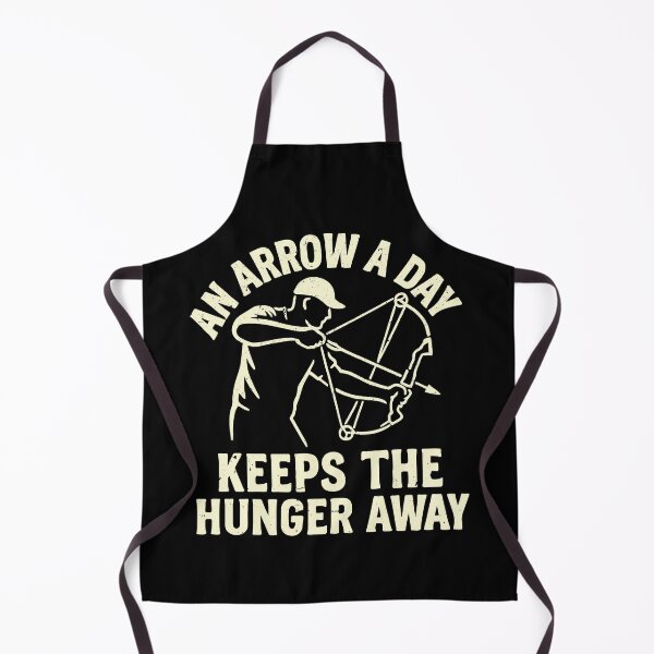 Item preview, An Arrow a Day Keeps the Hunger Away | Funny Bowfishing designed and sold by zakugan.