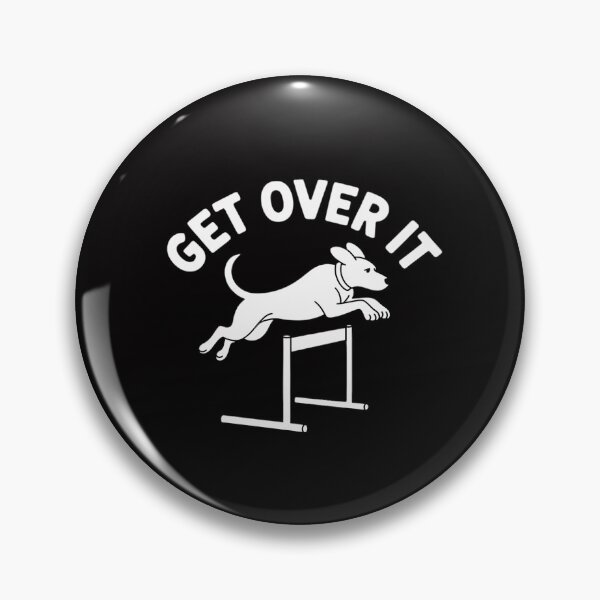 Item preview, Get Over It Jumping Agility Dog designed and sold by MuteElevent.